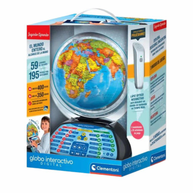 imagen 1 de globo terrestre interactivo clementoni