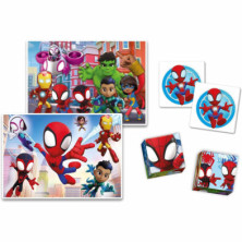 imagen 1 de kit educativo 4 en 1 con spidey edukit clementoni