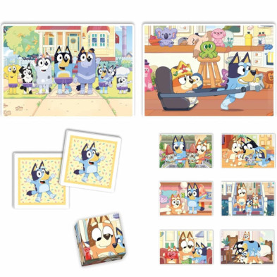 imagen 1 de kit educativo 4 en 1 con bluey edukit clementoni