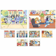 imagen 3 de kit educativo 4 en 1 con bluey edukit clementoni
