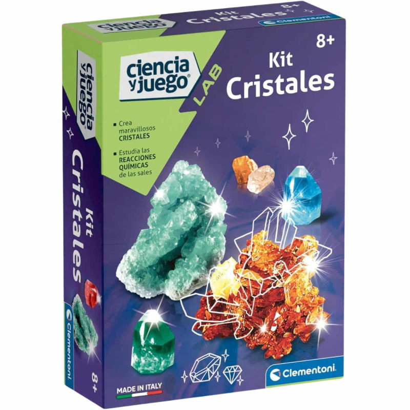 Imagen juego kit cristales clementoni - ciencia y juego