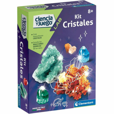 Imagen juego kit cristales clementoni - ciencia y juego