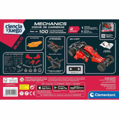 imagen 2 de juego educativo coche de carreras mechanics clemen