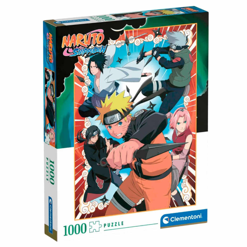 Imagen puzzle naruto ataque 1000 piezas clementoni Imagen puzzle naruto ataque 1000 piezas clementoni