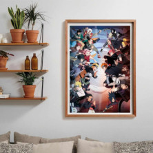 imagen 2 de puzzle naruto combate 1000 piezas clementoni