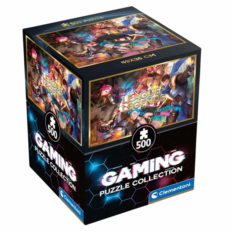 Imagen puzzle cube league of legends de 500 piezas clemen