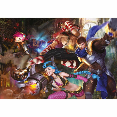 imagen 1 de puzzle cube league of legends de 500 piezas clemen
