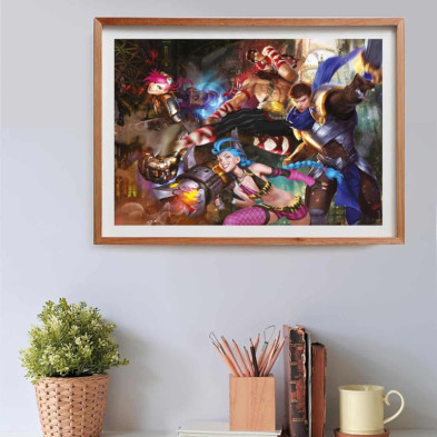 imagen 2 de puzzle cube league of legends de 500 piezas clemen
