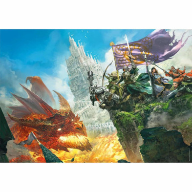 imagen 1 de puzzle cube dungeons & dragons 500 piezas clemen