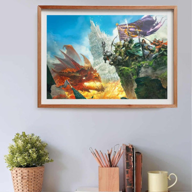 imagen 2 de puzzle cube dungeons & dragons 500 piezas clemen