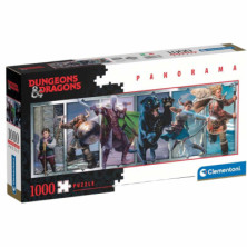 Imagen puzzle panorama dungeons & dragons 1000 piezas cle