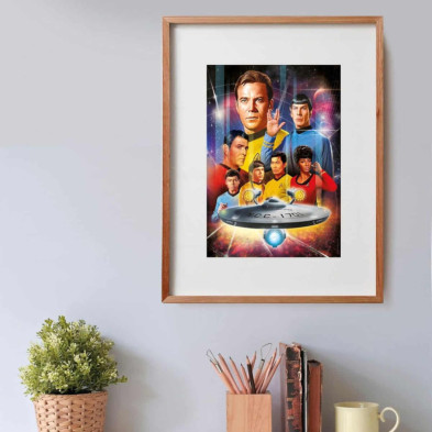 imagen 3 de puzzle star trek 500 piezas clementoni