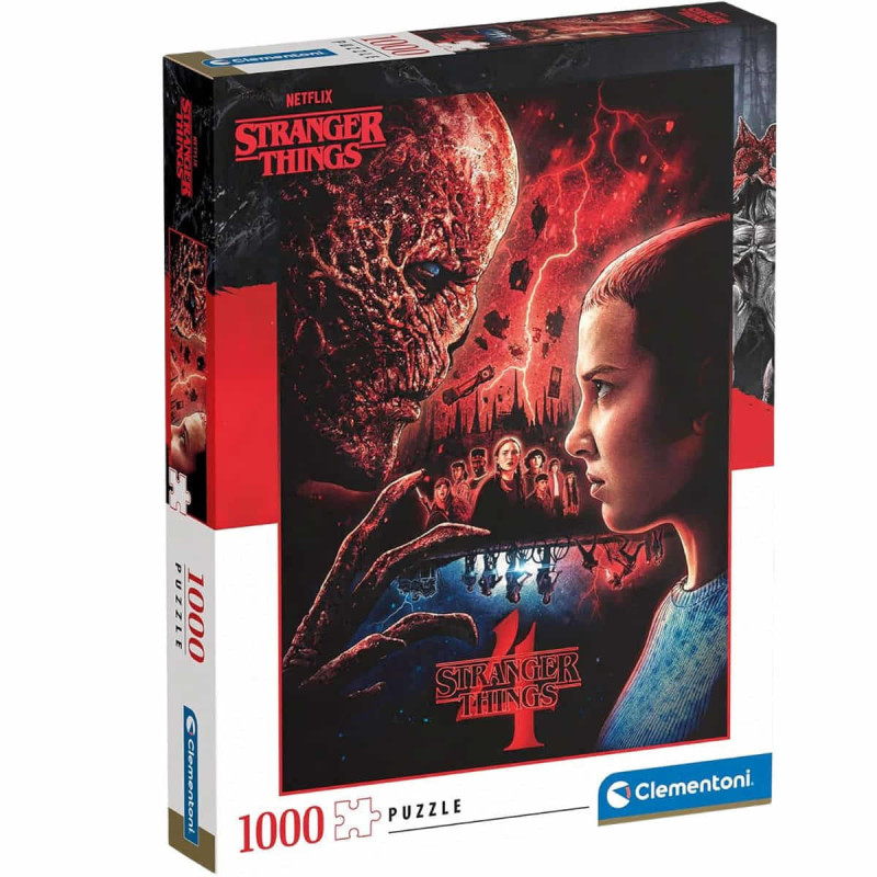 Imagen puzzle stranger things 1000 piezas clementoni Imagen puzzle stranger things 1000 piezas clementoni