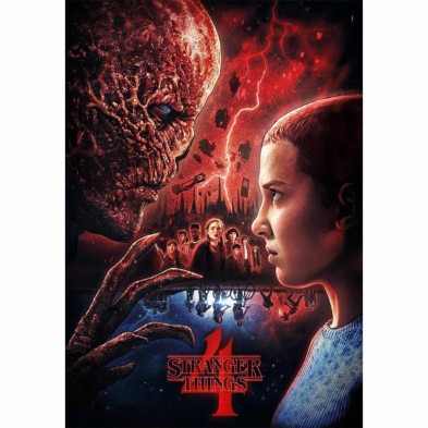 imagen 1 de puzzle stranger things 1000 piezas clementoni