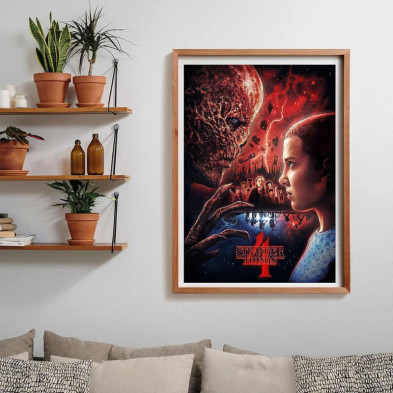 imagen 2 de puzzle stranger things 1000 piezas clementoni