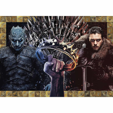 imagen 1 de puzzle game of thrones 1000 piezas clementoni