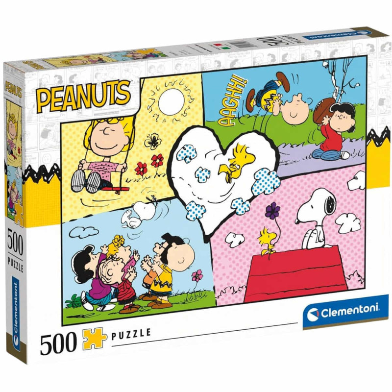 Imagen puzzle snoopy peanuts 500 piezas clementoni Imagen puzzle snoopy peanuts 500 piezas clementoni