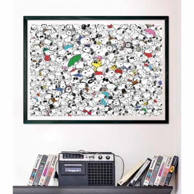 imagen 2 de puzzle snoopy peanuts 1000 piezas impossible cleme