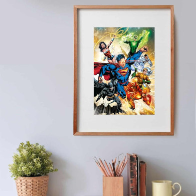 imagen 2 de puzzle dc comics 500 piezas compact box clementoni