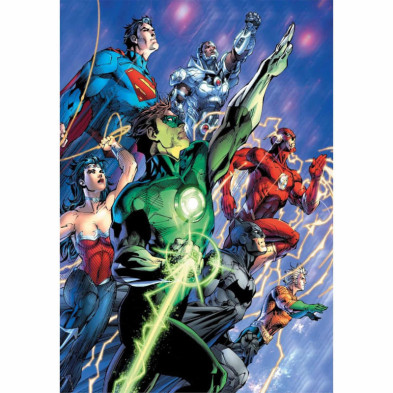imagen 1 de puzzle dc comics 500 piezas compact box clementoni