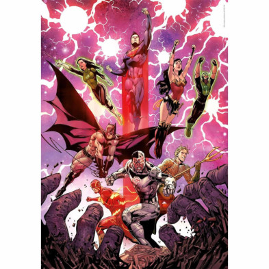 imagen 1 de puzzle dc comics 1000 piezas compact box clemento