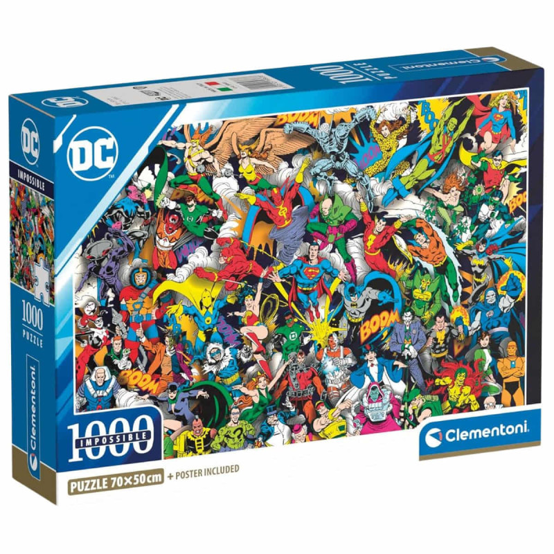 Imagen puzzle dc comics 1000 piezas compact box impossibl Imagen puzzle dc comics 1000 piezas compact box impossibl