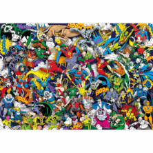imagen 1 de puzzle dc comics 1000 piezas compact box impossibl