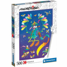 Imagen puzzle mordillo el viaje 500 piezas clementoni