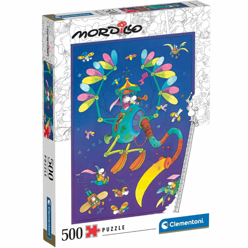 Imagen puzzle mordillo el viaje 500 piezas clementoni Imagen puzzle mordillo el viaje 500 piezas clementoni