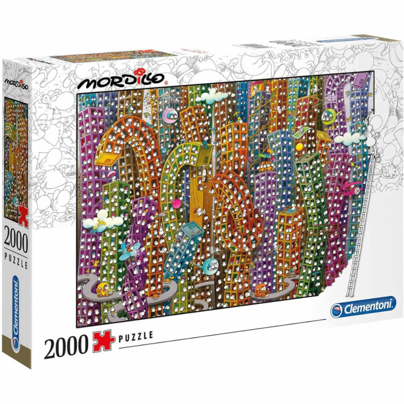 Imagen puzle mordillo the jungle 2000 piezas clementoni Imagen puzle mordillo the jungle 2000 piezas clementoni