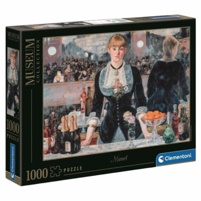Imagen puzzle un bar del folies bergère 1000 piezas cle