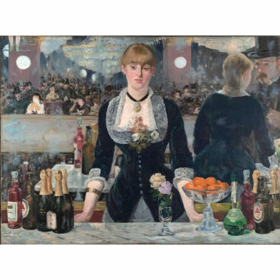 imagen 1 de puzzle un bar del folies bergère 1000 piezas cle
