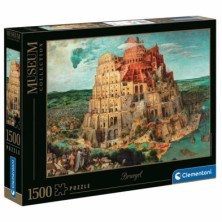 Imagen puzzle la torre de babel 1500 piezas clementoni