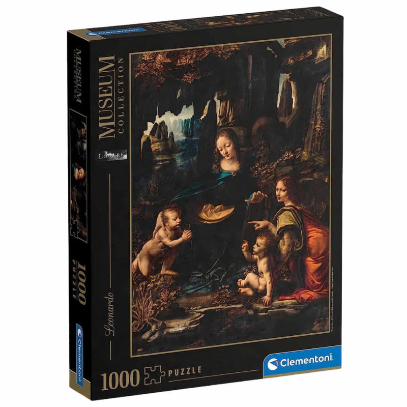 Imagen puzzle la virgen de las rocas 1000 piezas clemento