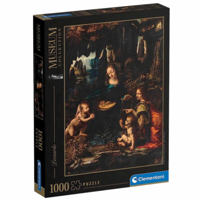 Imagen puzzle la virgen de las rocas 1000 piezas clemento