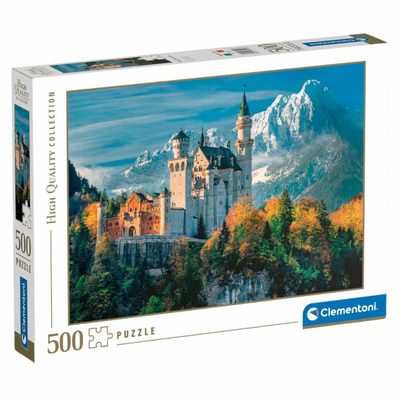 Imagen puzzle castillo neuschwanstein 500 piezas clemento Imagen puzzle castillo neuschwanstein 500 piezas clemento