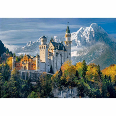 imagen 1 de puzzle castillo neuschwanstein 500 piezas clemento