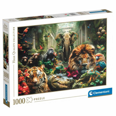 Imagen puzzle jungla mística 1000 piezas clementoni
