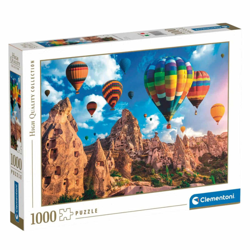 Imagen puzzle globos en capadocia 1000 piezas clementoni