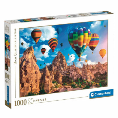 Imagen puzzle globos en capadocia 1000 piezas clementoni