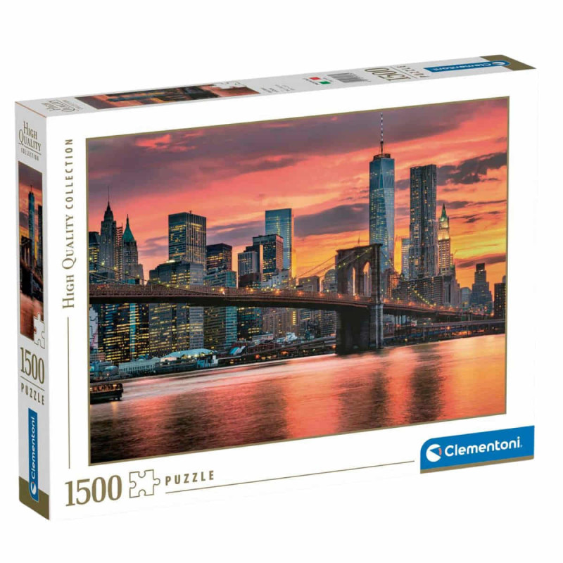 Imagen puzzle east river al anochecer 1500 piezas clement Imagen puzzle east river al anochecer 1500 piezas clement