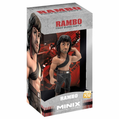 imagen 4 de figura minix rambo arco 12 cm