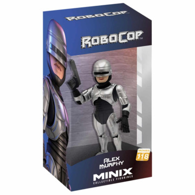 imagen 4 de figura minix robocop peter wells 12 cm