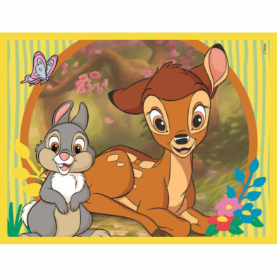 imagen 1 de puzle cubos clásicos disney 12 piezas clementoni