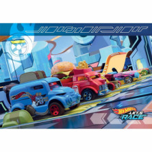 imagen 2 de puzle hotwheels 2x60 piezas clementoni