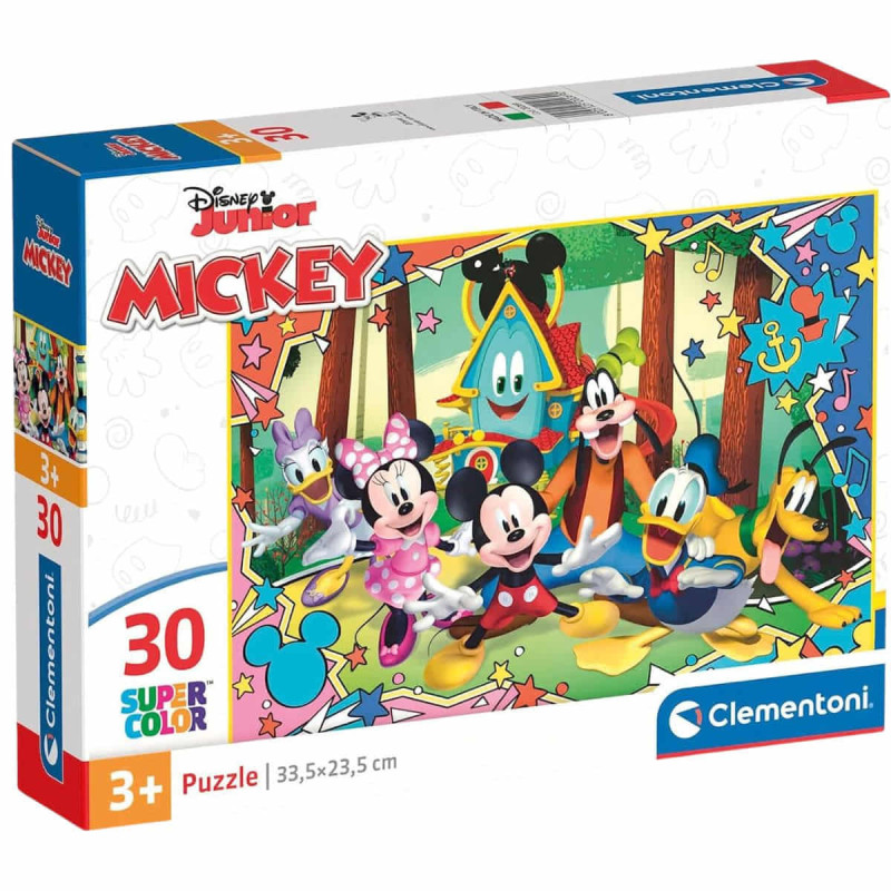 Imagen puzle mickey mouse disney 30 piezas clementoni
