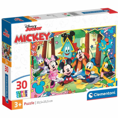 Imagen puzle mickey mouse disney 30 piezas clementoni