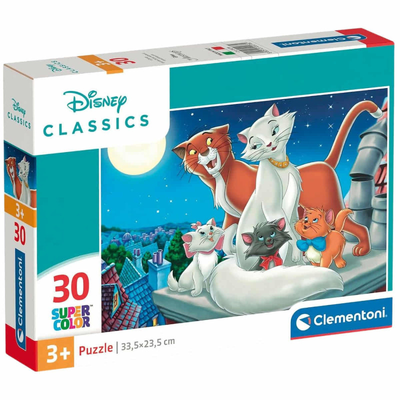 Imagen puzle clásicos disney 30 piezas clementoni Imagen puzle clásicos disney 30 piezas clementoni