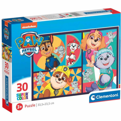 Imagen puzle paw patrol 30 piezas clementoni