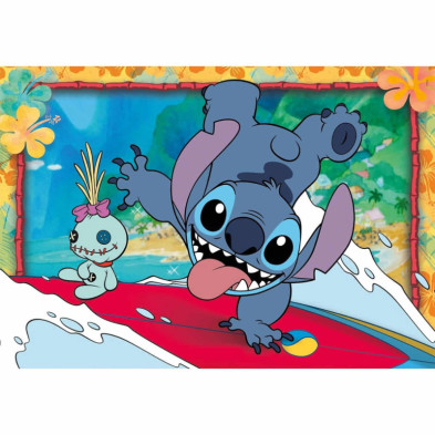 imagen 1 de puzle stitch disney 2x20 piezas clementoni